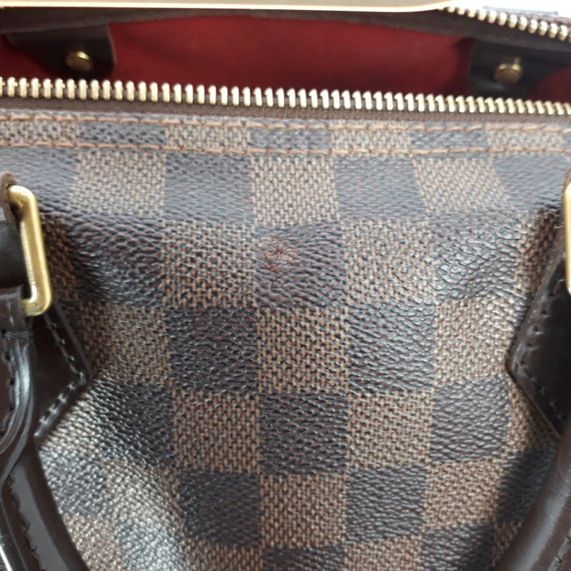 Sac Louis Vuitton Speedy 35 en toile damier ébène