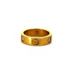 Bague Cartier Love diamants en or jaune 18k