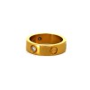 Bague Cartier Love diamants en or jaune 18k