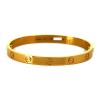 Bracelet Cartier Love en or jaune 18k