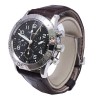 Montre Homme Breguet, bracelet cuir marron