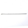 Bracelet ligne en diamants et or blanc 18 k