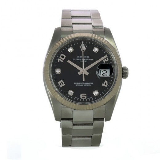 Montre Rolex Oyster Perpetual Date en acier 