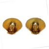 Boucles d'oreilles Yves Saint Laurent Coquillage