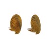 Boucles d'oreilles Yves Saint Laurent Coquillage