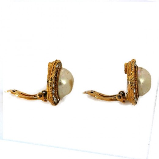 Boucles d'oreilles Chanel Vintage