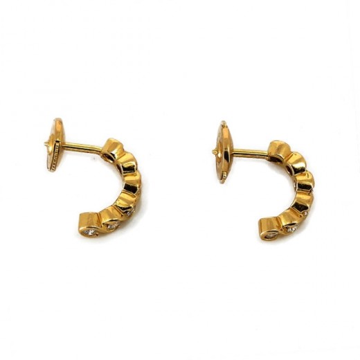 BOUCLES D'OREILLES ANNEAUX CREOLES MARBREES MULTICOLORE ! NEUF