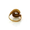 Bague diamants en or jaune 18k