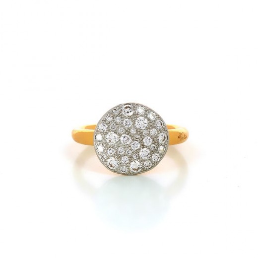 Bague Pomellato pavage diamants