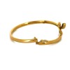 Bracelet serpent en or jaune 18k