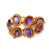 Bracelet pierre violettes