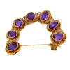 Bracelet pierre violettes