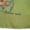 Carré Hermès Sulfures & Presse-Papiers II en soie