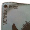 Carré Hermès Zebra Pegasus en soie