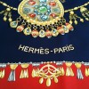 Carré Hermès Parures des sables en soie