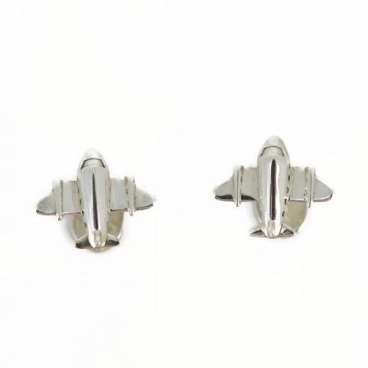 Boutons de manchette Tiffany & Co Avion en argent