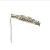 Broche diamants en or blanc