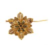 Broche Fleur ancienne 2 ors