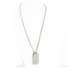 Collier Gucci Plaques militaires en argent