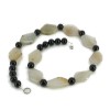 Collier en agate et onyx