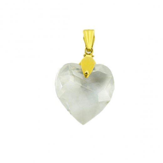 Pendentif Coeur transparent