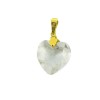 Pendentif Coeur transparent