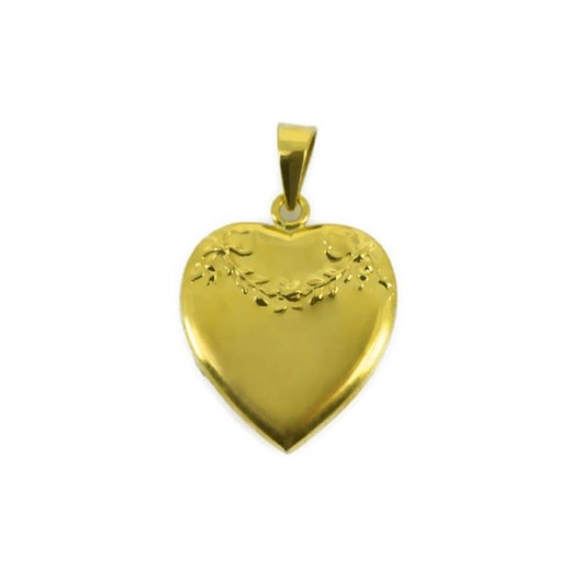 Pendentif coeur porte photo