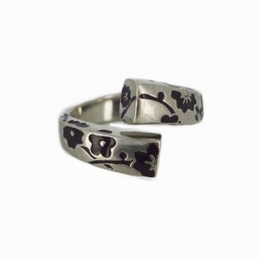 Bague Kenzo Kyoto en argent