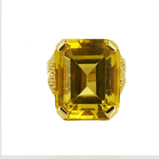 Bague Citrine