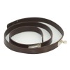 Ceinture Hermès Kelly en cuir chocolat