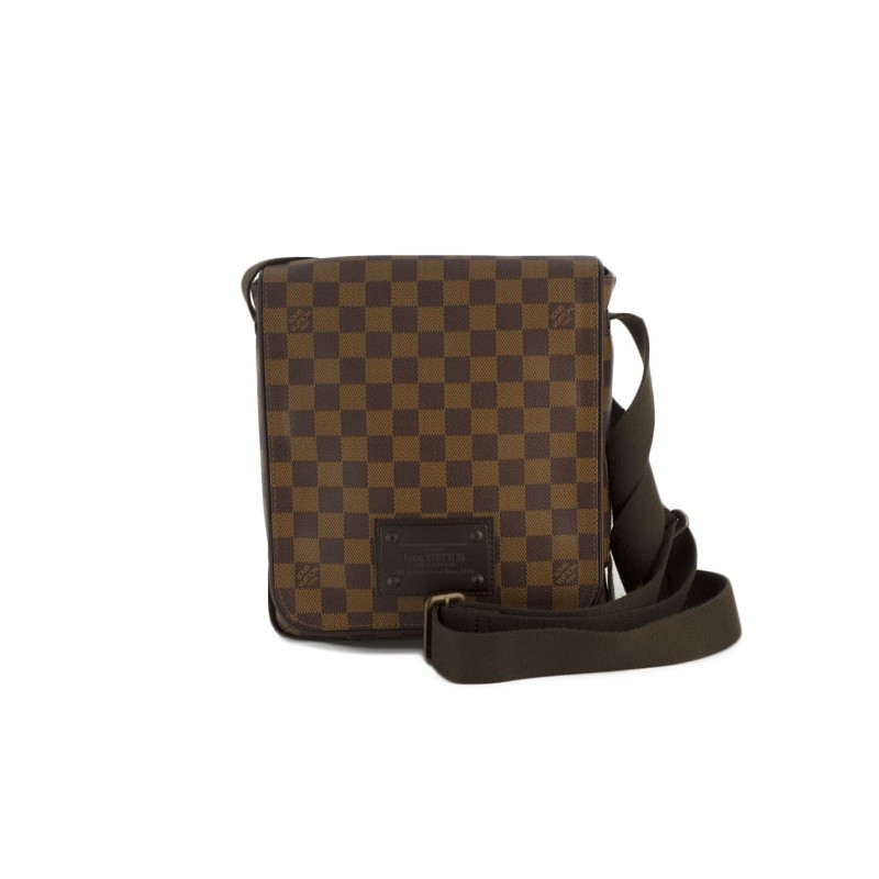 Sac Louis Vuitton Brooklyn PM en toile damier