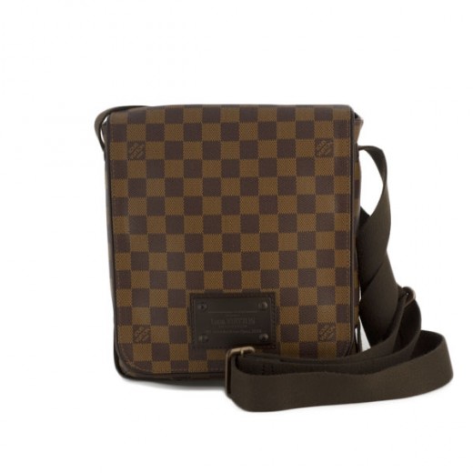 Sac Louis Vuitton Brooklyn PM en toile damier