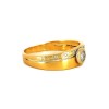 Bague diamants en or jaune 18k