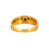 Bague diamants en or jaune 18k