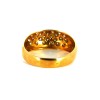 Bague diamants en or jaune 18k