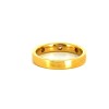 Bague avec diamants en or jaune 18k