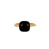 Bague pierre noire