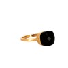 Bague pierre noire