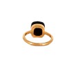 Bague pierre noire