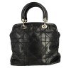 Sac Christian Dior Granville en cuir noir