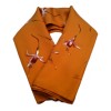 Carré Hermès Fleurs de Fuchsia en soie