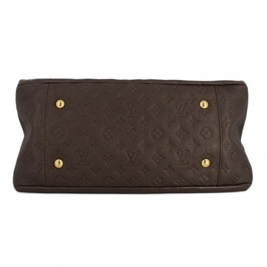 Sac Louis Vuitton Artsy en cuir empreinte chocolat