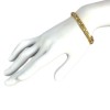 Bracelet rigide en or jaune 18k