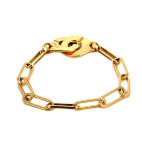 Bracelet Dinh Van Mernottes en or jaune 18k