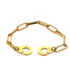 Bracelet Dinh Van Mernottes en or jaune 18k