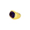 Bague pierre violette