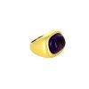 Bague pierre violette