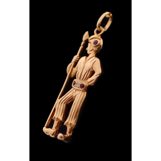 Pendentif personnage révolutionnaire