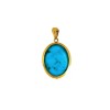 Pendentif Jade or