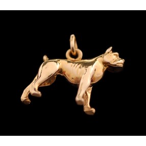 Pendentif Chien en or